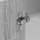 vidaXL Függő szekrény Riga Szürke Sonoma és fehér 57 x 57 x 80 cm