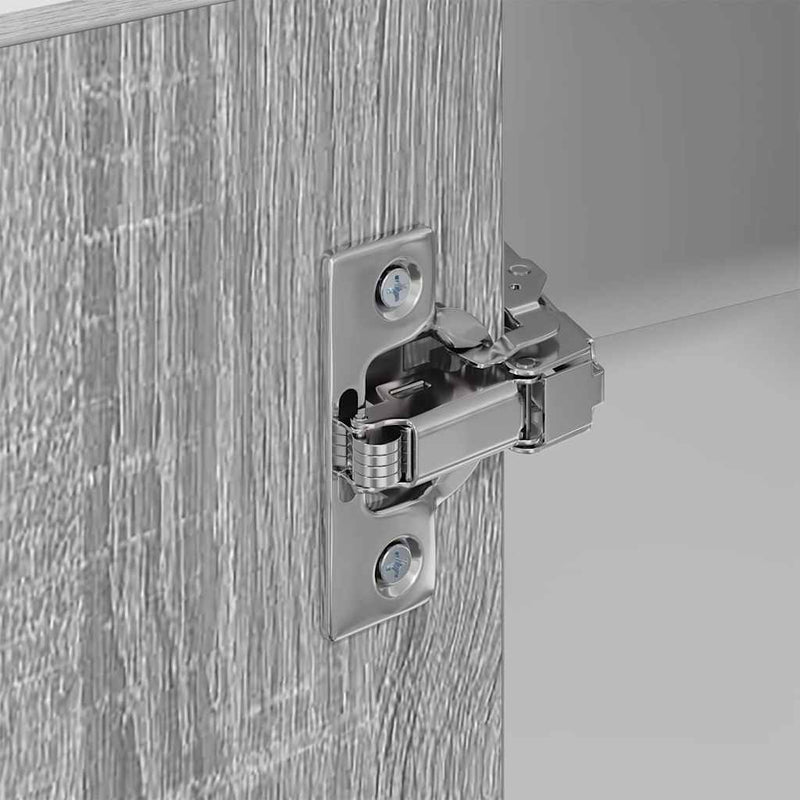 vidaXL Függő szekrény Riga Szürke Sonoma és fehér 57 x 57 x 80 cm