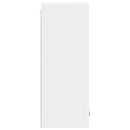 vidaXL Függő szekrény ajtóval Riga 2 pcs Fehér 40 x 31 x 80 cm Faanyag