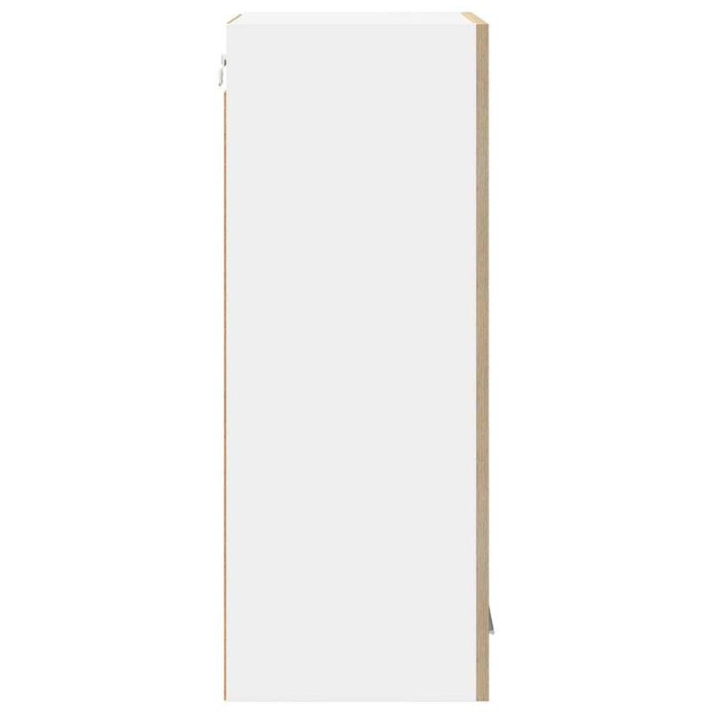 vidaXL Függő szekrény Riga Sonoma tölgy 40 x 31 x 80 cm Faanyag