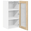 vidaXL Függő szekrény 2 pcs Sonoma tölgy 40 x 31 x 80 cm Faanyag