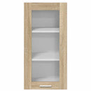 vidaXL Függő szekrény 2 pcs Sonoma tölgy 40 x 31 x 80 cm Faanyag