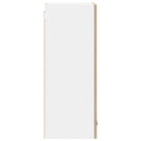 vidaXL Függő szekrény Riga 2 pcs Sonoma tölgy 40 x 31 x 80 cm Faanyag