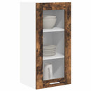 vidaXL Függő szekrény 2 pcs Füstölt tölgy 40 x 31 x 80 cm Faanyag