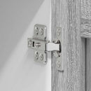 vidaXL Függő szekrény Riga 2 pcs Szürke Sonoma 40 x 31 x 80 cm Faanyag