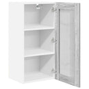 vidaXL Függő szekrény Riga 2 pcs Szürke Sonoma 40 x 31 x 80 cm Faanyag