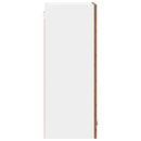 vidaXL Függő szekrény Riga 2 pcs Öreg fa 40 x 31 x 80 cm Faanyag