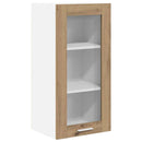 vidaXL Függő szekrény 2 pcs Artisan tölgy 40 x 31 x 80 cm Faanyag