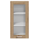 vidaXL Függő szekrény 2 pcs Artisan tölgy 40 x 31 x 80 cm Faanyag