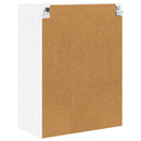 vidaXL Függő szekrény tárolóval Riga Fehér 60 x 31 x 80 cm Faanyag