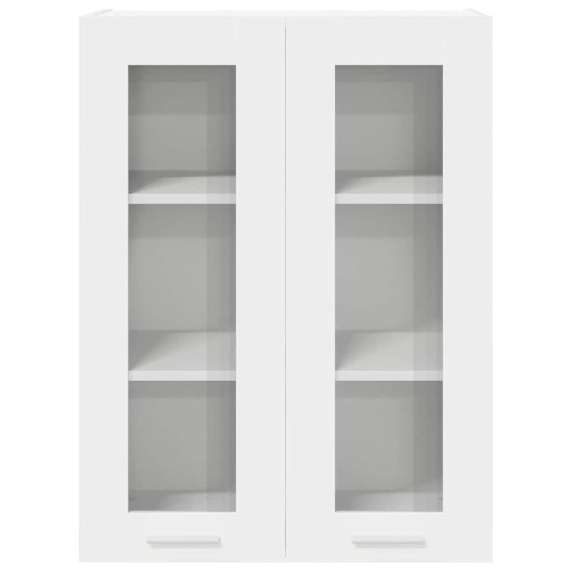 vidaXL Függő szekrény tárolóval Riga Fehér 60 x 31 x 80 cm Faanyag