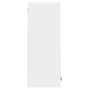 vidaXL Függő szekrény tárolóval Riga Fehér 60 x 31 x 80 cm Faanyag