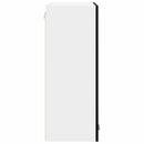 vidaXL Függő szekrény Riga Fekete tölgy 60 x 31 x 80 cm Faanyag