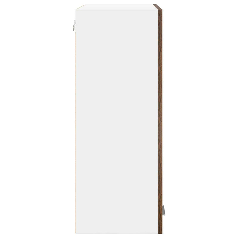 vidaXL Függő szekrény Riga Füstölt tölgy 60 x 31 x 80 cm Faanyag