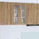 vidaXL Függő szekrény Riga Artisan tölgy 60 x 31 x 80 cm Faanyag