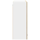 vidaXL Függő szekrény Riga Sonoma tölgy 80 x 31 x 80 cm Faanyag