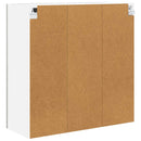 vidaXL Függő szekrény Riga Beton Szürke 80 x 31 x 80 cm Faanyag