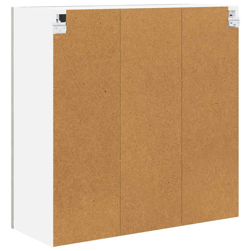 vidaXL Függő szekrény Riga Beton Szürke 80 x 31 x 80 cm Faanyag