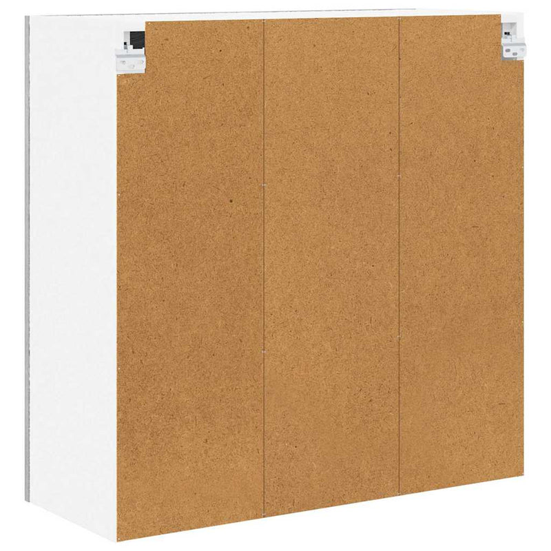 vidaXL Függő szekrény Riga Szürke Sonoma 80 x 31 x 80 cm Faanyag