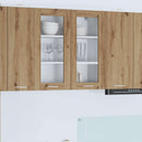 vidaXL Függő szekrény Riga Artisan tölgy 80 x 31 x 80 cm Faanyag