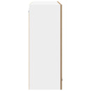 vidaXL Függő szekrény Riga Artisan tölgy 80 x 31 x 80 cm Faanyag