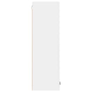 vidaXL Függő szekrény tárolóval Riga Fehér 30 x 31 x 100 cm Faanyag