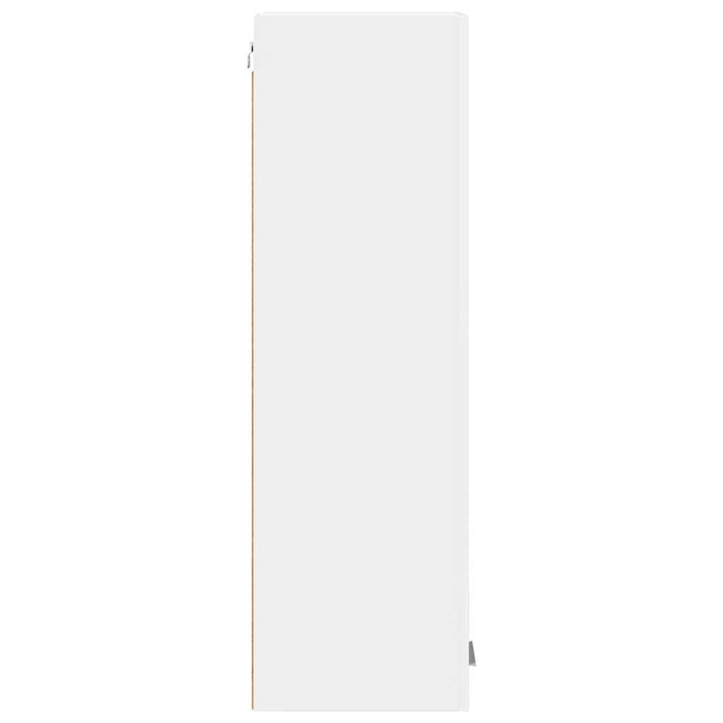 vidaXL Függő szekrény tárolóval Riga Fehér 30 x 31 x 100 cm Faanyag