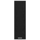 vidaXL Függő szekrény Riga Fekete tölgy 30 x 31 x 100 cm Faanyag
