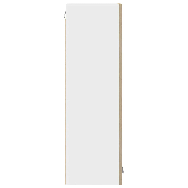 vidaXL Függő szekrény Riga Sonoma tölgy 30 x 31 x 100 cm Faanyag