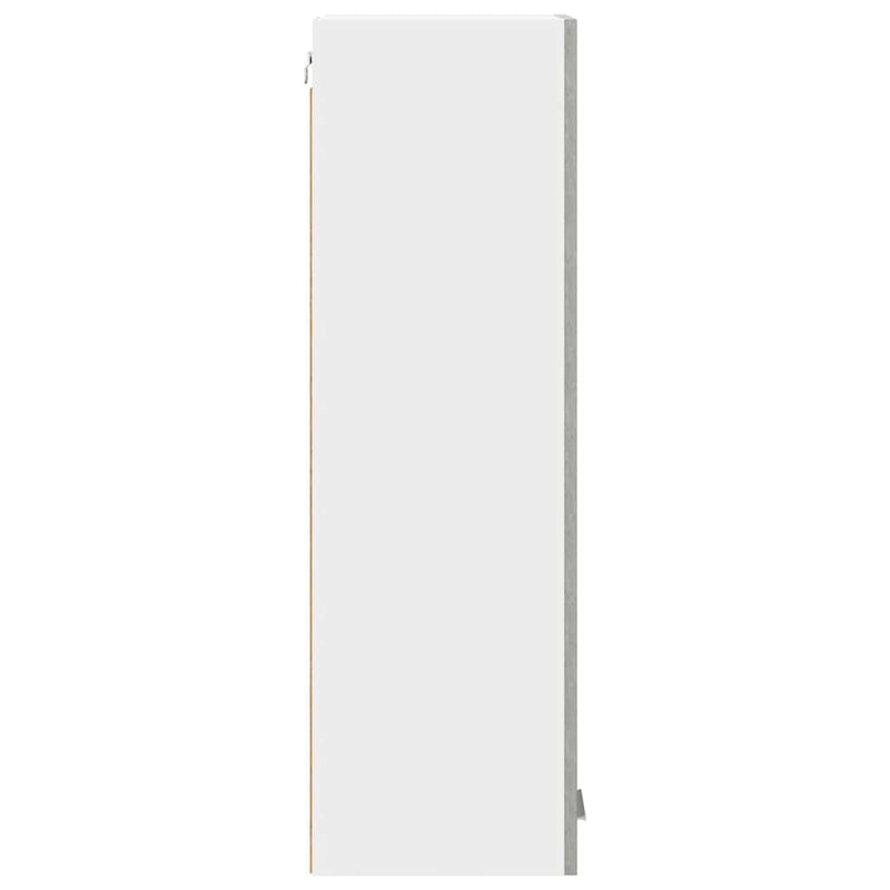 vidaXL Függő szekrény Riga Beton Szürke 30 x 31 x 100 cm Faanyag