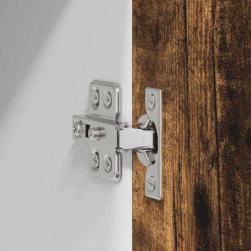 vidaXL Függő szekrény Riga Füstölt tölgy 30 x 31 x 100 cm Faanyag