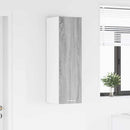 vidaXL Függő szekrény Riga Szürke Sonoma 30 x 31 x 100 cm Faanyag