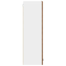 vidaXL Függő szekrény tárolóval Riga Öreg fa 30 x 31 x 100 cm Faanyag