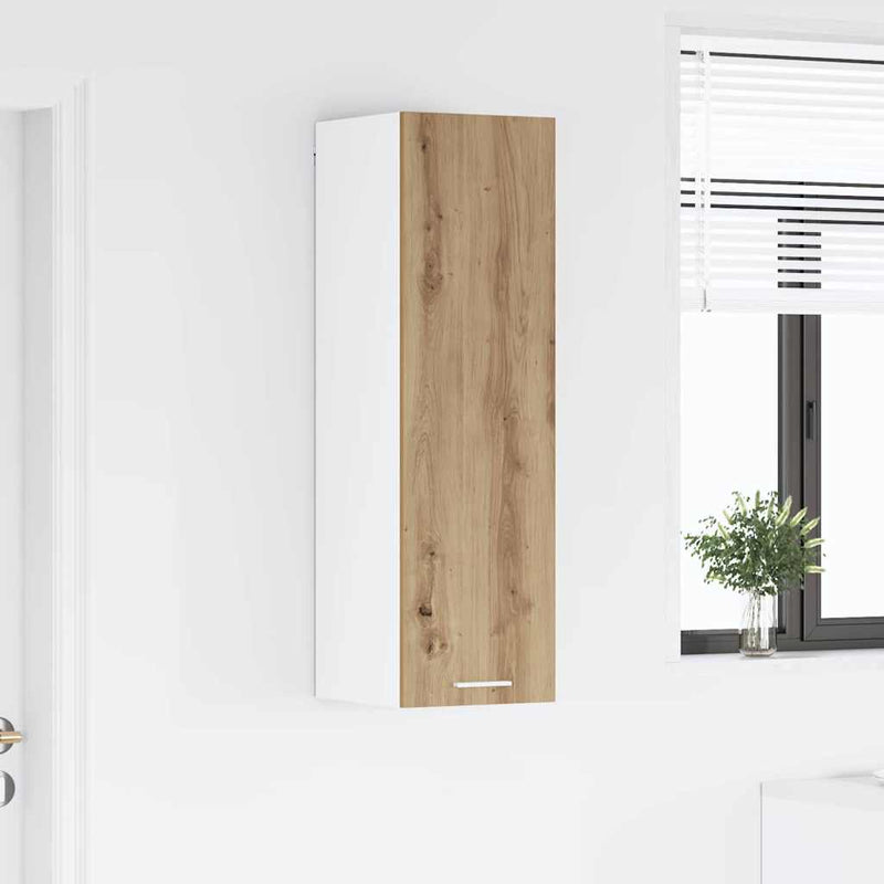 vidaXL Függő szekrény Riga Artisan tölgy 30 x 31 x 100 cm Faanyag