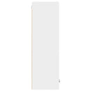 vidaXL Függő szekrény tárolóval Riga Fehér 40 x 31 x 100 cm Faanyag