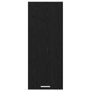 vidaXL Függő szekrény Riga Fekete tölgy 40 x 31 x 100 cm Faanyag