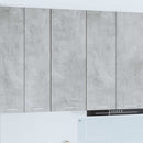 vidaXL Függő szekrény Riga Beton Szürke 40 x 31 x 100 cm Faanyag