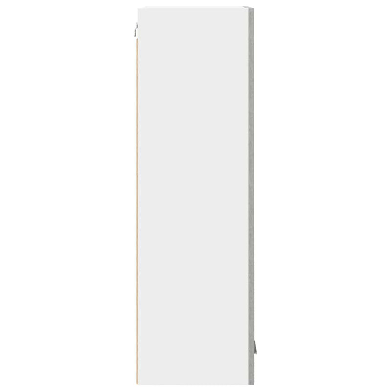 vidaXL Függő szekrény Riga Beton Szürke 40 x 31 x 100 cm Faanyag
