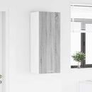 vidaXL Függő szekrény Riga Szürke Sonoma 40 x 31 x 100 cm Faanyag