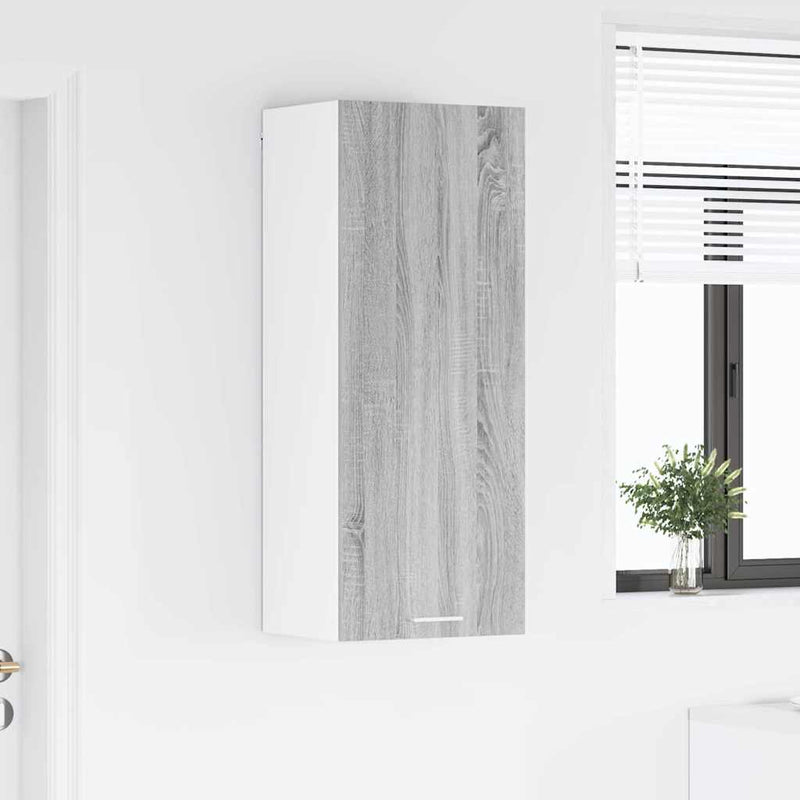 vidaXL Függő szekrény Riga Szürke Sonoma 40 x 31 x 100 cm Faanyag