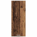 vidaXL Függő szekrény tárolóval Riga Öreg fa 40 x 31 x 100 cm Faanyag