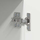 vidaXL Függő szekrény tárolóval Riga Fehér 50 x 31 x 100 cm Faanyag