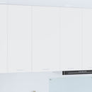 vidaXL Függő szekrény tárolóval Riga Fehér 50 x 31 x 100 cm Faanyag