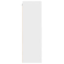 vidaXL Függő szekrény tárolóval Riga Fehér 50 x 31 x 100 cm Faanyag