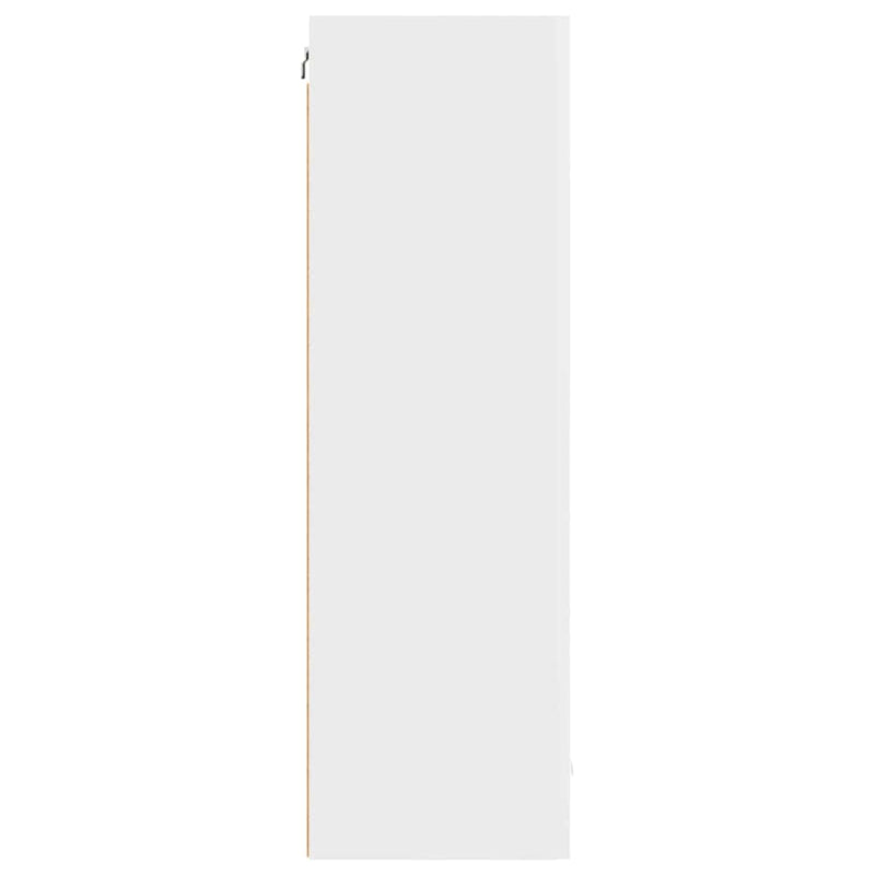 vidaXL Függő szekrény tárolóval Riga Fehér 50 x 31 x 100 cm Faanyag