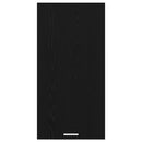 vidaXL Függő szekrény Riga Fekete tölgy és fehér 50 x 31 x 100 cm