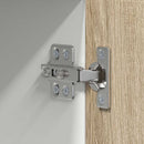 vidaXL Függő szekrény Riga Sonoma tölgy és fehér 50 x 31 x 100 cm