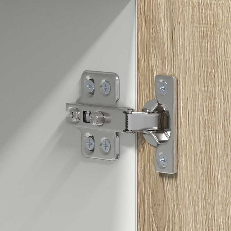 vidaXL Függő szekrény Riga Sonoma tölgy és fehér 50 x 31 x 100 cm