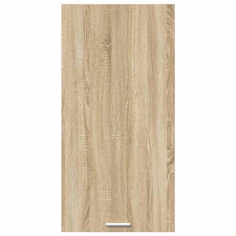 vidaXL Függő szekrény Riga Sonoma tölgy és fehér 50 x 31 x 100 cm