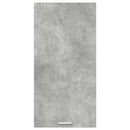 vidaXL Függő szekrény Beton szürke és fehér 50 x 31 x 100 cm Faanyag
